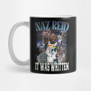 Naz Reid Minnesota Fan Favorite #11 Vintage 90's Retro Graphic Tee Design Mug